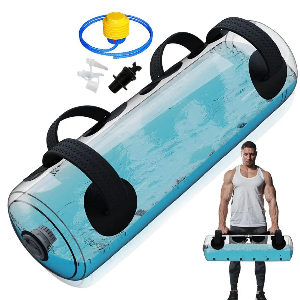 Premium Weight-Bearing Water Bag – Portable Exercise Tool for Home Gym, Weightlifting, Core Strength Training & Bodybuilding 