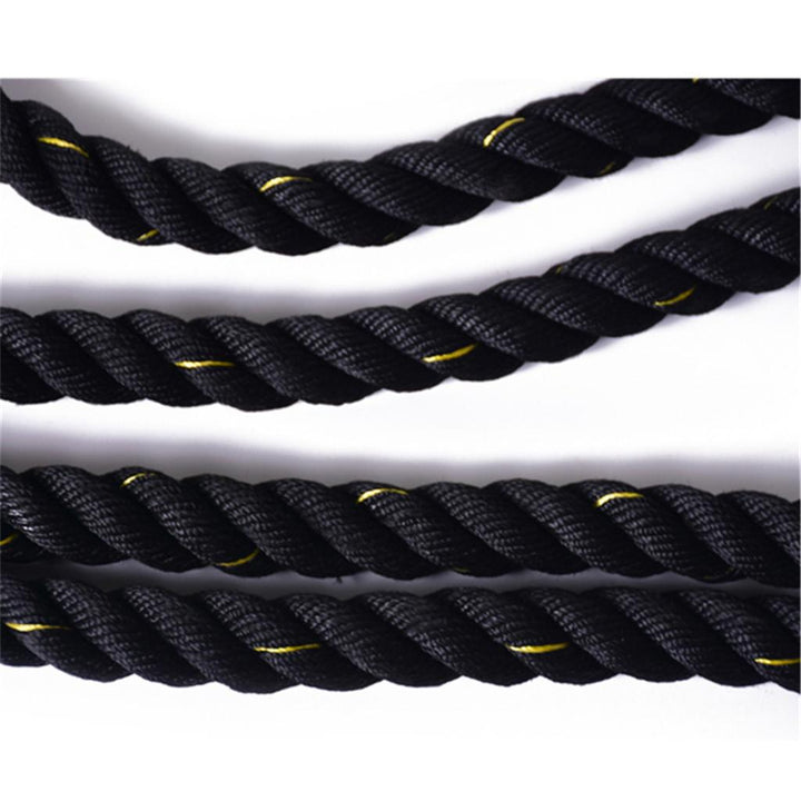 Premium Weighted Jump Rope – 9ft/9.8ft Heavy Skipping Battle Rope for Power & Strength Training – Durable Polyester, Comfort 