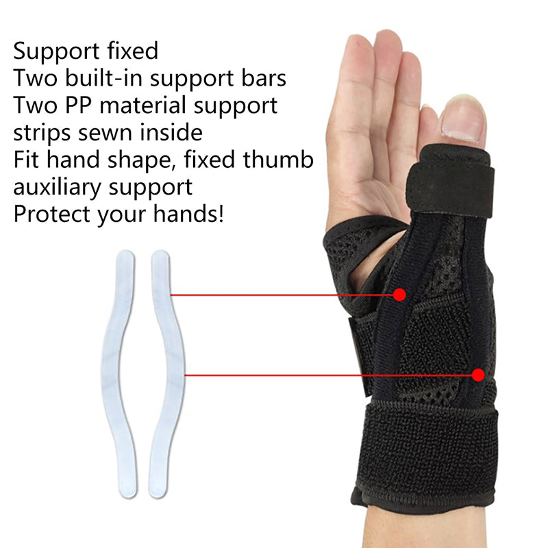 Premium Thumb Spica Splint – Adjustable Thumb Stabilizer & Wrist Support Brace for Arthritis, Carpal Tunnel, Tenosynovitis 