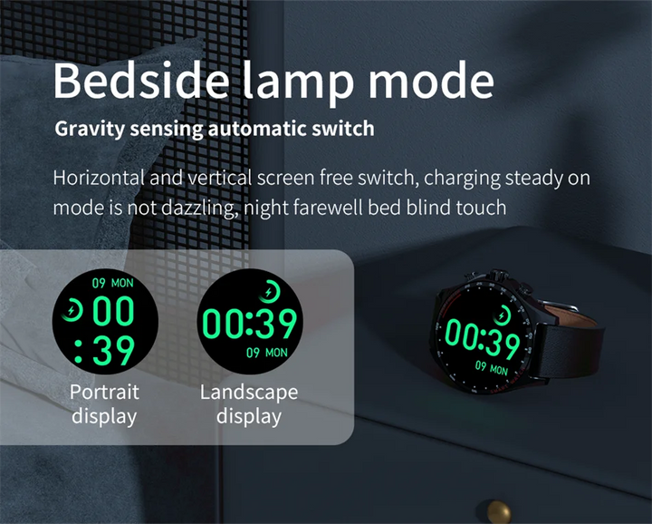 Premium Outdoor Sports GPS Smart Watch for Men – Bluetooth Call, HD AMOLED Screen, Health Monitoring, Compass, IP68 Waterproof, Multi-Sport Mode, Sleep & Blood Oxygen Monitoring, Music Control - StrengthXPhysiotherapy