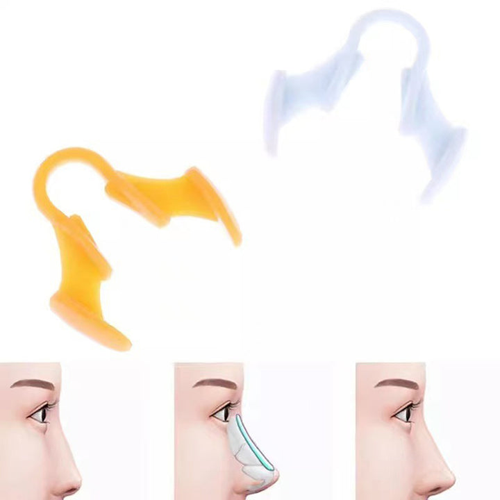 Premium Silicone Anti-Snoring Nose Clip - Comfortable Nasal Dilator for Snoring Relief, Easy Breathing, Stop Snore Aid, 
