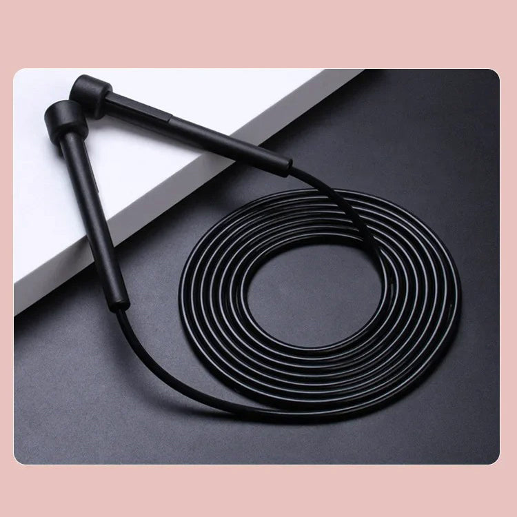 Premium PVC Skipping Rope – Adjustable Length Jump Rope for Fitness Training, Weight Loss, and Cardio Exercise, 2.3m Long, Soft & Lightweight, Durable 4mm Diameter Cable - StrengthXPhysiotherapy