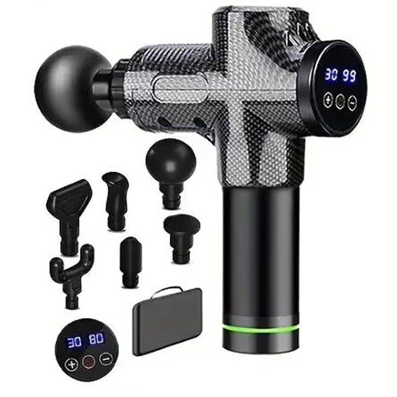 Premium 30-Level Massage Gun – Deep Tissue Muscle Relaxation for Body and Neck, Electric Fitness Equipment with Noise Reduction, Ideal for Men and Women - StrengthXPhysiotherapy