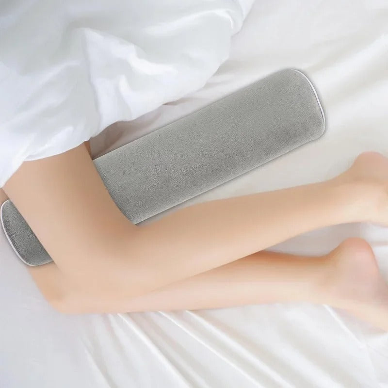 Premium Memory Foam Roll Pillow – Therapeutic Neck, Knee, & Leg Support – Cylinder Bolster for Sleeping, Back & Side Sleepers – Pain Relief, Spinal Alignment, Removable Cooling Cover – Ergonomic & Durable - StrengthXPhysiotherapy