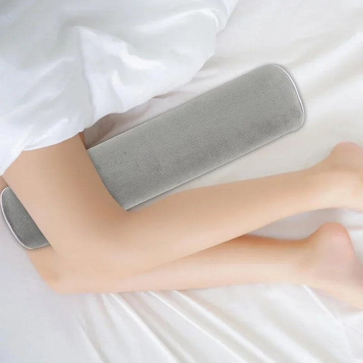 Premium Memory Foam Roll Pillow – Therapeutic Neck, Knee, & Leg Support – Cylinder Bolster for Sleeping, Back & Side Sleepers – Pain Relief, Spinal Alignment, Removable Cooling Cover – Ergonomic & Durable - StrengthXPhysiotherapy