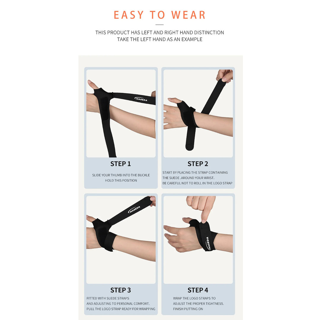 Premium Adjustable Finger Splint for Trigger Finger and Curved Finger Straightening, Support Brace with Hook & Loop Tape for Injury Recovery, Arthritis Relief, and Finger Protection – Fits All Sizes - StrengthXPhysiotherapy