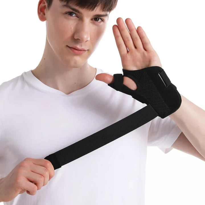 Premium CMC Thumb Brace – Comfortable Thumb Splint for Arthritis & Joint Pain Relief, Stabilizing Orthosis for Osteoarthritis & Post-Surgical Care, Soft & Breathable Sleeve for Maximum Comfort - StrengthXPhysiotherapy