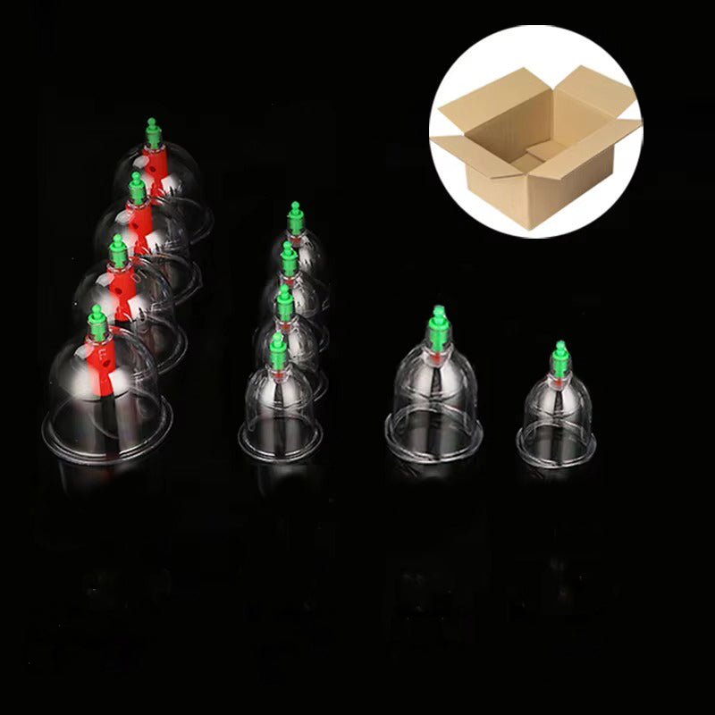 Premium Cupping Therapy Set – Vacuum Suction Cups for Massage, Anti-Cellulite, and Physiotherapy, Relieves Back, Neck, and Leg Pain, Improves Blood Flow, and Encourages Relaxation, Easy-to-Use with Pistol Grip Pump - StrengthXPhysiotherapy