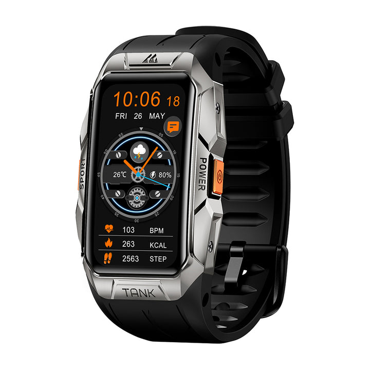 Premium Waterproof Smartwatch for Men & Women – 1.47" AMOLED Display, 70 Sports Modes, Heart Rate & Blood Pressure Monitor,