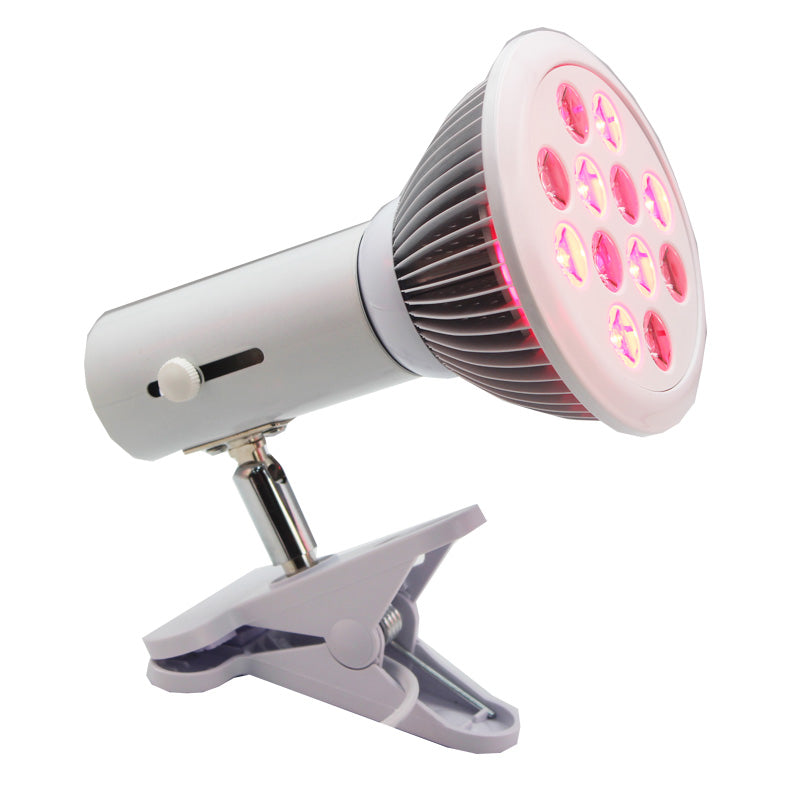 Premium Red Light Therapy Lamp for Muscle, Joint Pain Relief, Wound Healing – 660nm & 850nm Deep Penetration Infrared Bulb, 