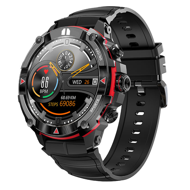 Premium Military-Grade Smartwatch for Men – 1.43'' AMOLED Display, Bluetooth Calling, Waterproof, Fitness Tracker, 420mAh 