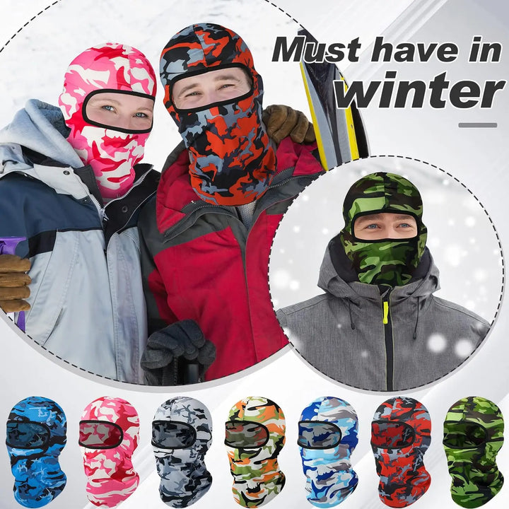 Premium Full Face Balaclava Mask – Outdoor Sports Ski, Motorcycle, Bike, and Tactical Riding Cap for Unisex, Summer 