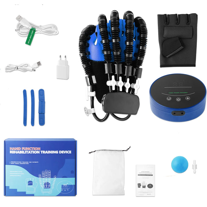Premium Hand Rehabilitation Glove for Stroke Recovery | Hemiplegia Therapy Device | Finger Exerciser for Cerebral Infarction