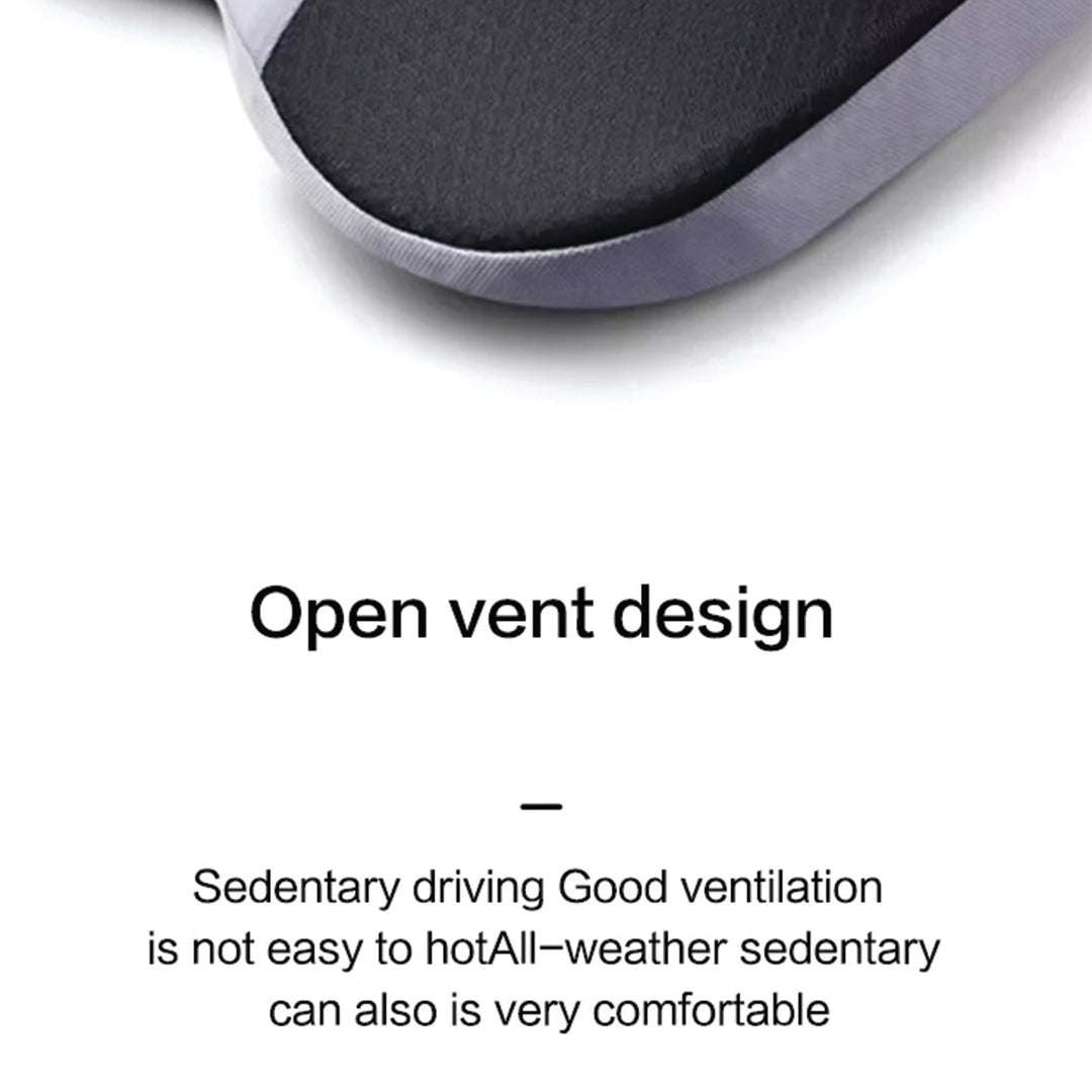 Premium Non-Slip Orthopedic Memory Foam Cushion – Tailbone and Sciatica Pain Relief Seat Cushion for Prostate Comfort, Back Support, and Chair or Car Use - StrengthXPhysiotherapy