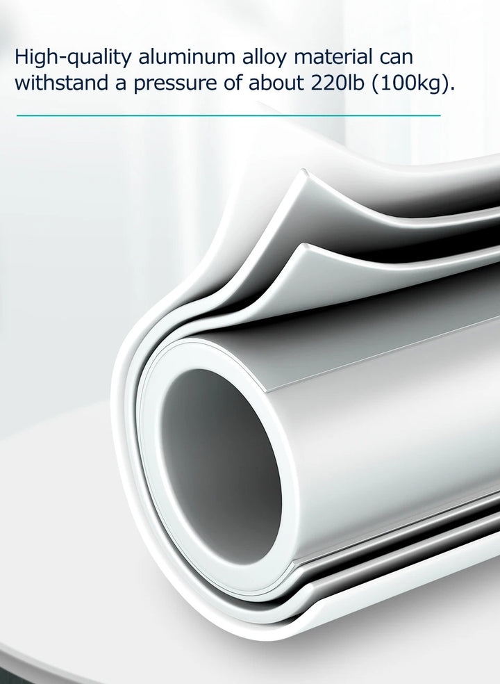 Premium Collapsible Telescopic Elder Cane – LED Walking Stick, Adjustable Folding Crutch for Seniors, Shock Absorber System, Anti-Skid, Lightweight, T-Handle, 4-Legged Stability, Durable Aluminum Alloy - StrengthXPhysiotherapy