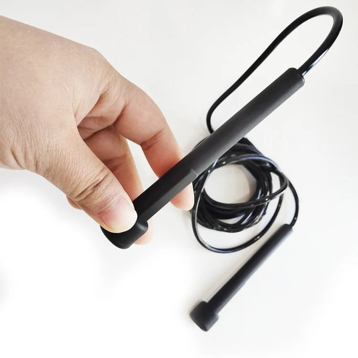 Premium PVC Skipping Rope – Adjustable Length Jump Rope for Fitness Training, Weight Loss, and Cardio Exercise, 2.3m Long, Soft & Lightweight, Durable 4mm Diameter Cable - StrengthXPhysiotherapy