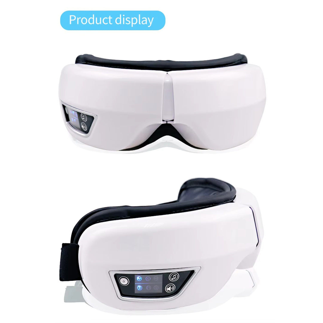 Premium Foldable Eye Massager – Vibration Airbag Pressure with Hot Compress and Bluetooth Music, Relieves Eye Fatigue and Enhances Relaxation, Four Adjustable Modes for Personalized Eye Care - StrengthXPhysiotherapy
