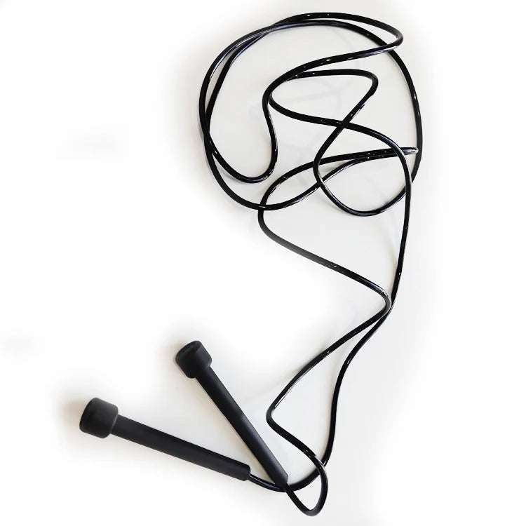 Premium PVC Skipping Rope – Adjustable Length Jump Rope for Fitness Training, Weight Loss, and Cardio Exercise, 2.3m Long, Soft & Lightweight, Durable 4mm Diameter Cable - StrengthXPhysiotherapy