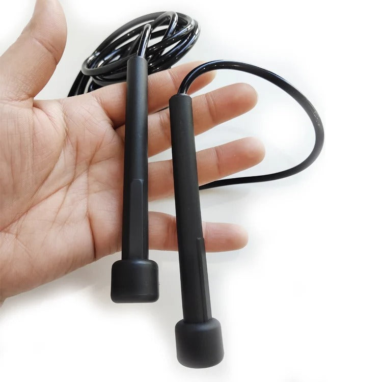 Premium PVC Skipping Rope – Adjustable Length Jump Rope for Fitness Training, Weight Loss, and Cardio Exercise, 2.3m Long, Soft & Lightweight, Durable 4mm Diameter Cable - StrengthXPhysiotherapy