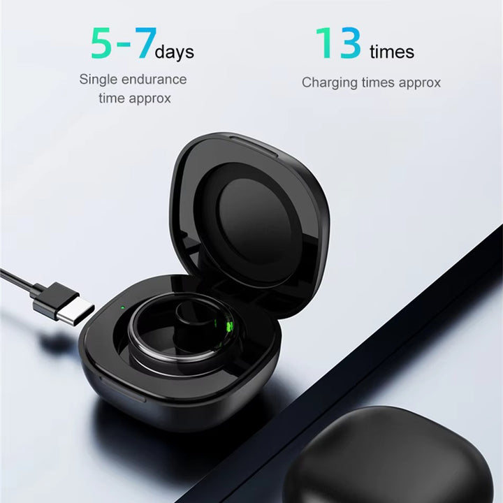 Premium Smart Ring – Heart Rate, Blood Oxygen, and Sleep Health Monitor for Men and Women, Waterproof 5ATM Fitness Tracker 