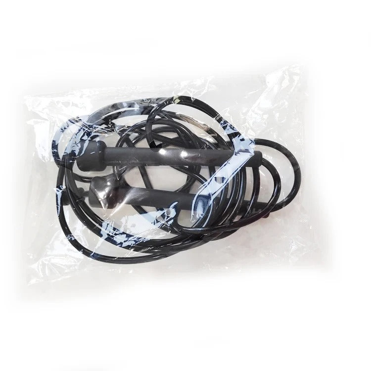 Premium PVC Skipping Rope – Adjustable Length Jump Rope for Fitness Training, Weight Loss, and Cardio Exercise, 2.3m Long, Soft & Lightweight, Durable 4mm Diameter Cable - StrengthXPhysiotherapy