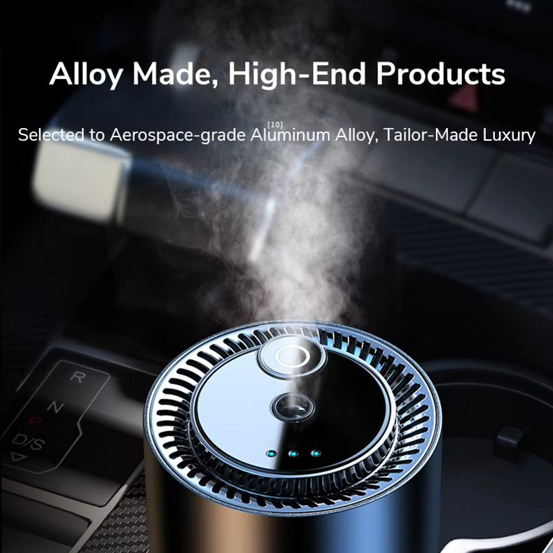 Premium Ultrasonic Aroma Diffuser – Portable Car Air Purifier and Home Freshener with Automatic Sensing, Adjustable Modes