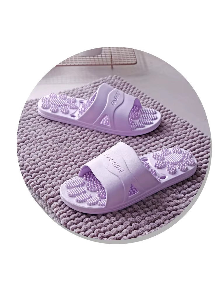 Premium Extra Large Acupoint Massage Slippers – Non-Slip Hollow Design for Indoor Home and Bathroom Use, Comfortable Sole Support for Men and Women, Ideal for Relaxation and Foot Therapy - StrengthXPhysiotherapy