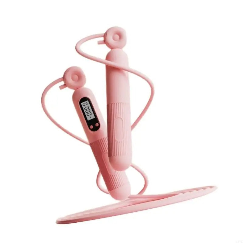 Premium Jump Rope with Calorie Counter – Adjustable Smart Skipping Rope for Fitness & Exercise, Tangle-Free Design, 2.8m Anti-Crack Rope, Suitable for Men, Women, and Kids - StrengthXPhysiotherapy