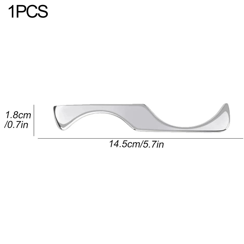 Premium Stainless Steel Gua Sha Scraping Massage Tool - IASTM for Muscle Pain Relief, Soft Tissue Mobilization, and Myofascia