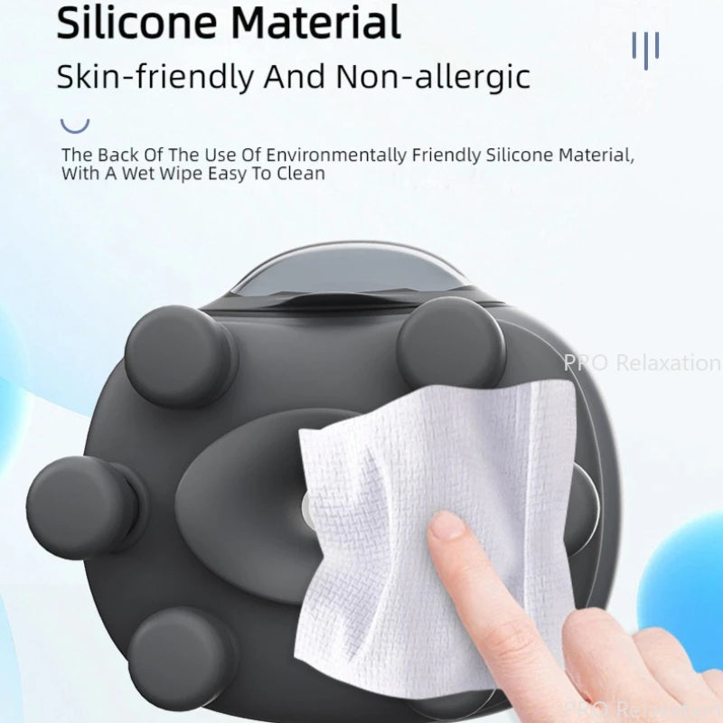 Premium Eye Massager Mini Electric Vibrator – Soothing Eye Protector, Facial Moisturizing Massage Machine, ABS Plastic & 