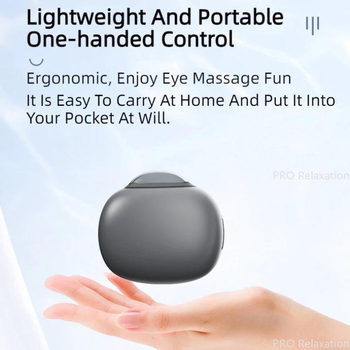 Premium Eye Massager Mini Electric Vibrator – Soothing Eye Protector, Facial Moisturizing Massage Machine, ABS Plastic & 