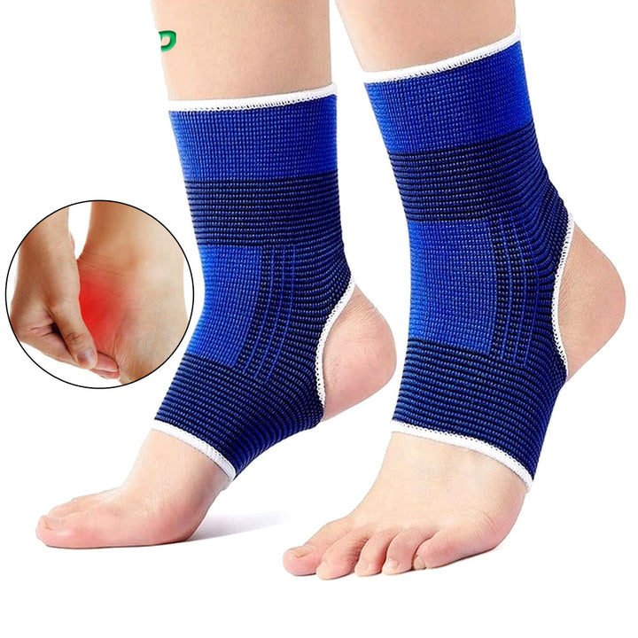 Premium Ankle Brace Compression Sleeve for Sprains & Plantar Fasciitis – Unisex Ankle Support Sock, Breathable Material, 