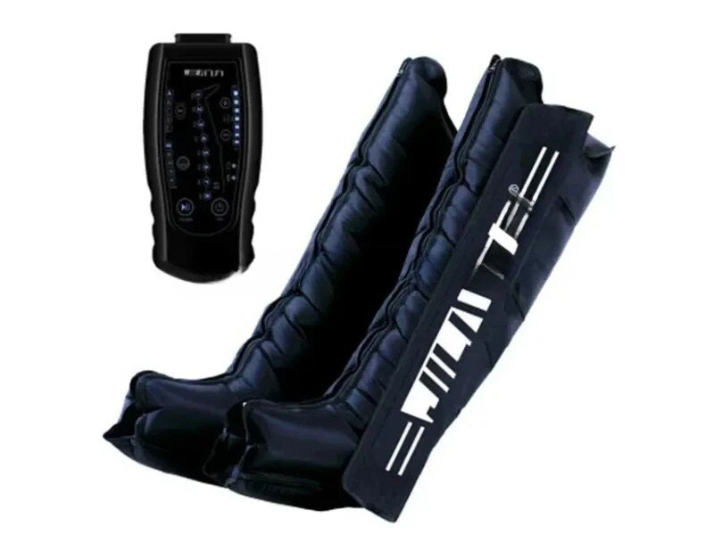 Premium Air Compression Massager for Legs and Body - 8 Cavity Pressure Therapy System, Adjustable Size XL to XXXL for