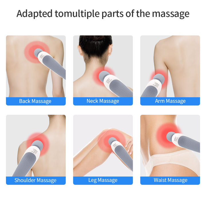 Premium USB Handheld Electric Massager – High Frequency Vibration Wand for Neck, Back, and Muscle Pain Relief, Deep Tissue