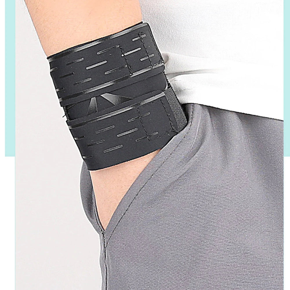 Premium Ultra-Thin Compression Wrist Brace – Adjustable Wrist Straps for Workout, Tennis, Weightlifting, Carpal Tunnel,  