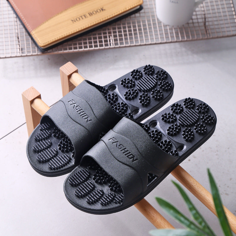 Premium Extra Large Acupoint Massage Slippers – Non-Slip Hollow Design for Indoor Home and Bathroom Use, Comfortable Sole Support for Men and Women, Ideal for Relaxation and Foot Therapy - StrengthXPhysiotherapy