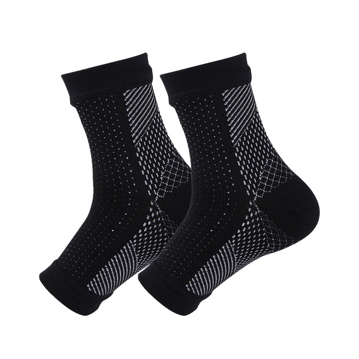 Premium Compression Socks for Neuropathy & Ankle Support – 1 Pair Nano Ankle Brace Sleeve, Pain Relief for Swelling, Plantar 