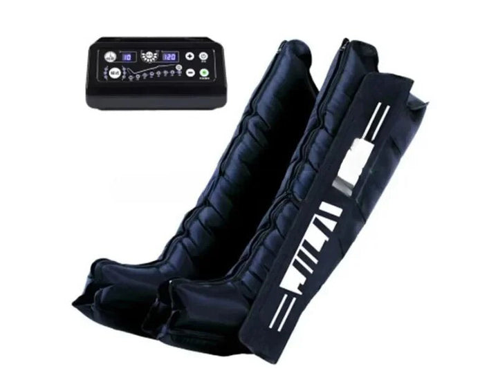 Premium Air Compression Massager for Legs and Body - 8 Cavity Pressure Therapy System, Adjustable Size XL to XXXL for