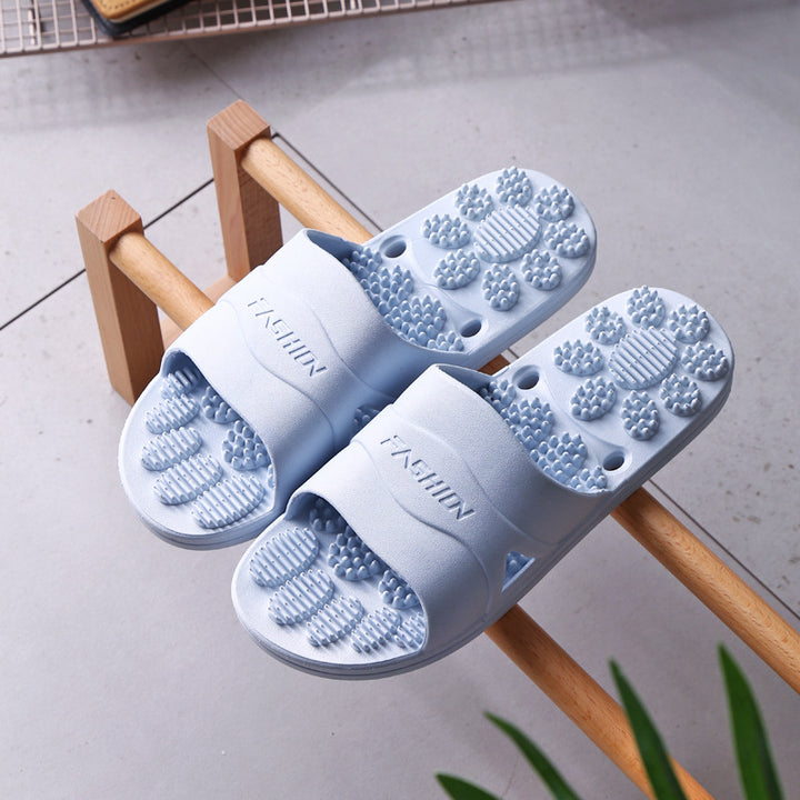 Premium Extra Large Acupoint Massage Slippers – Non-Slip Hollow Design for Indoor Home and Bathroom Use, Comfortable Sole Support for Men and Women, Ideal for Relaxation and Foot Therapy - StrengthXPhysiotherapy