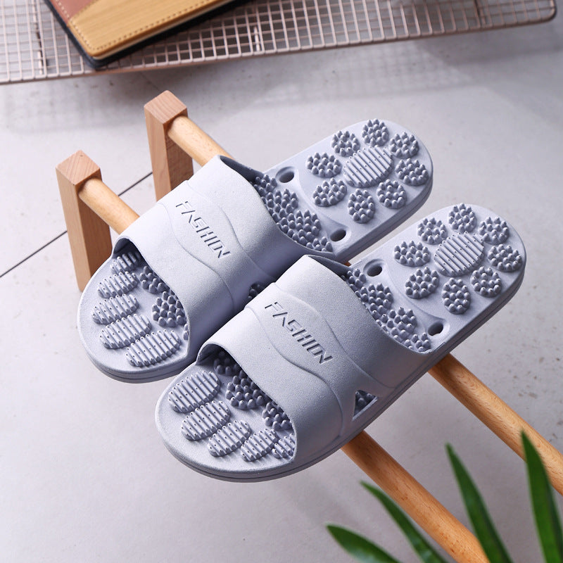 Premium Extra Large Acupoint Massage Slippers – Non-Slip Hollow Design for Indoor Home and Bathroom Use, Comfortable Sole Support for Men and Women, Ideal for Relaxation and Foot Therapy - StrengthXPhysiotherapy