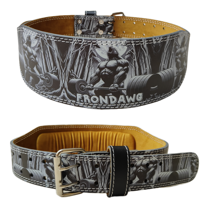 High Quality Weightlifting Belt for Men & Women – Heavy Duty Powerlifting Gym Belt, Adjustable PU Leather Workout Belt for  