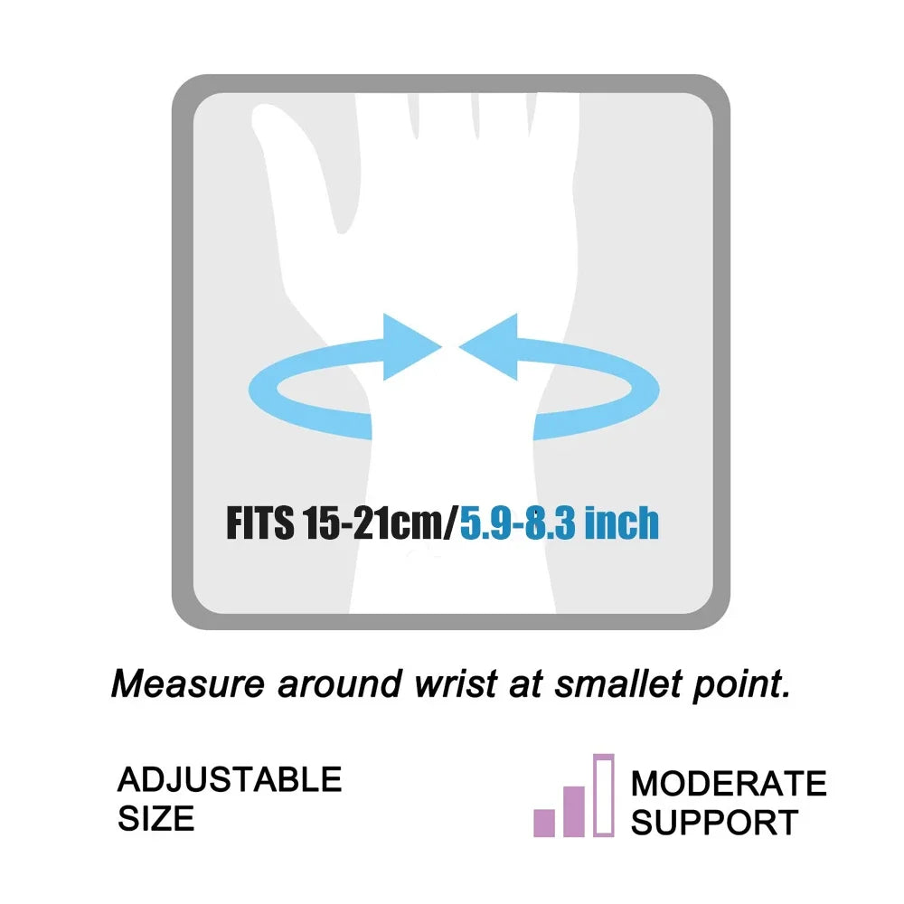 Premium Sports Wrist Support – Neoprene Elastic Bandage for Basketball, Fitness & Hand Palm Protection, Adjustable Winding 