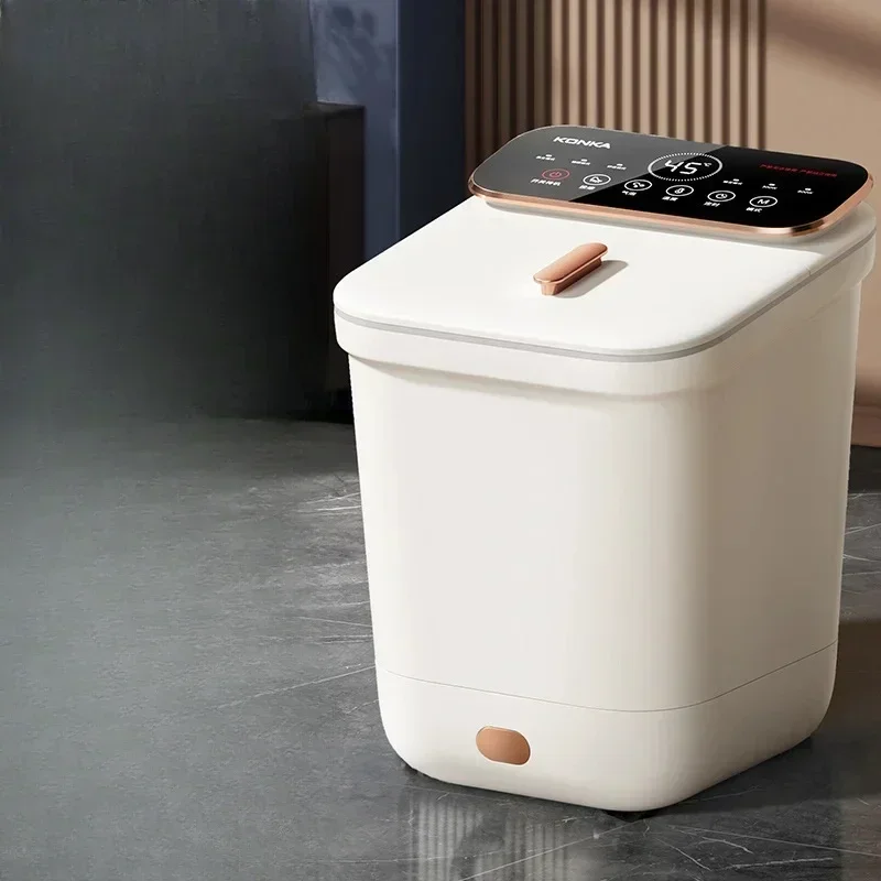 Premium Foot Spa Bath Massager with Heat, 12 Rollers, Digital Control, Pedicure Stone for Acupressure Shiatsu Massage, Foot Pain Relief, Adjustable Temperature, Home Foot Soak Therapy - StrengthXPhysiotherapy