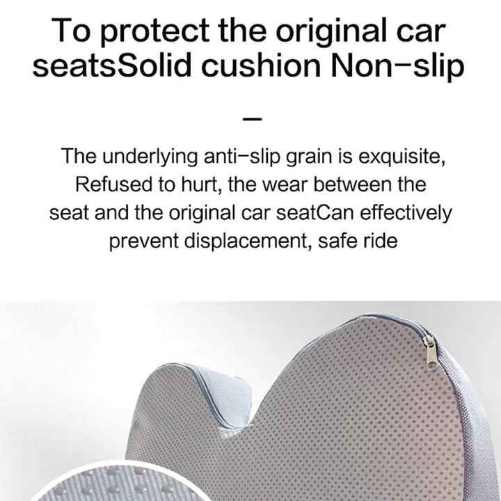 Premium Non-Slip Orthopedic Memory Foam Cushion – Tailbone and Sciatica Pain Relief Seat Cushion for Prostate Comfort, Back Support, and Chair or Car Use - StrengthXPhysiotherapy