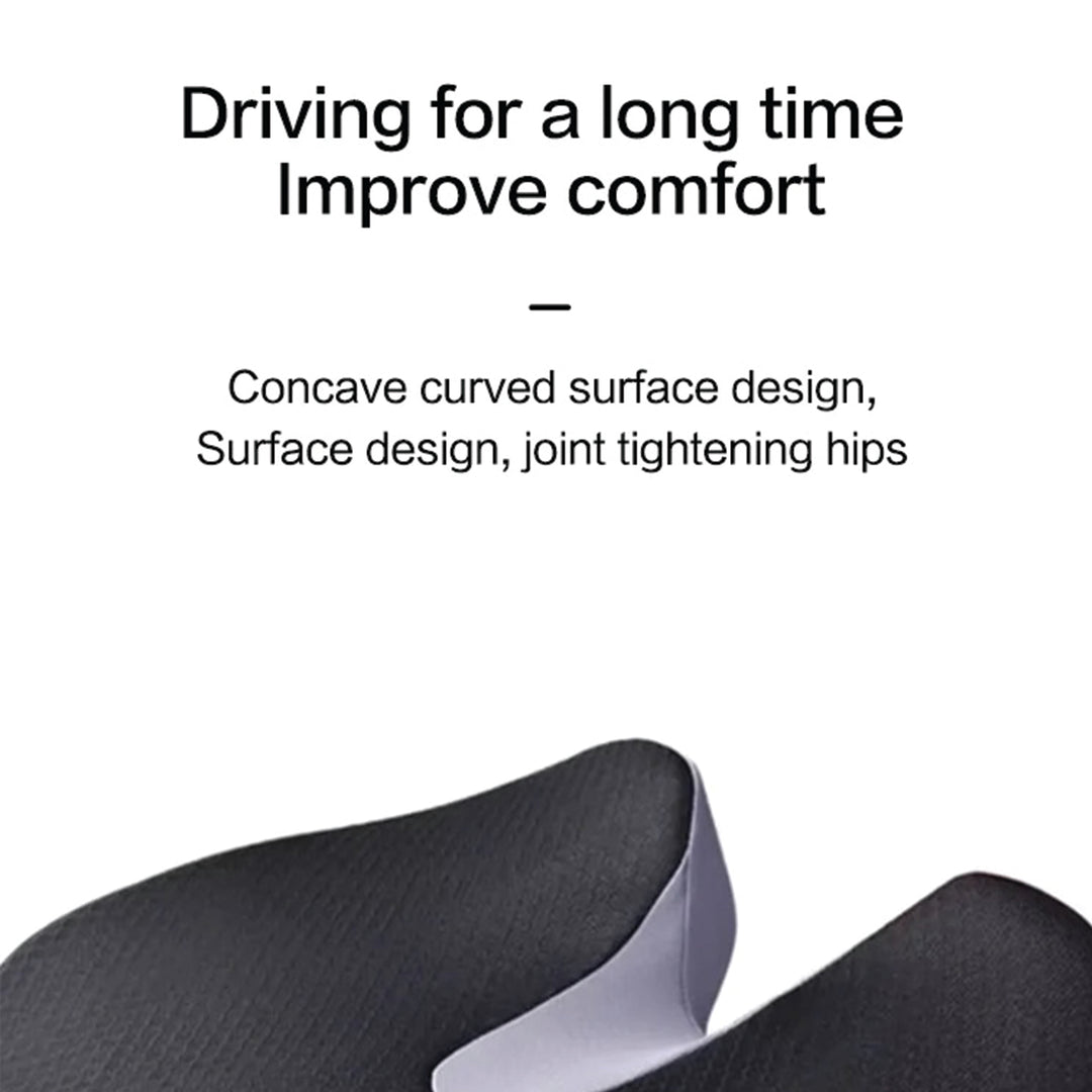 Premium Non-Slip Orthopedic Memory Foam Cushion – Tailbone and Sciatica Pain Relief Seat Cushion for Prostate Comfort, Back Support, and Chair or Car Use - StrengthXPhysiotherapy