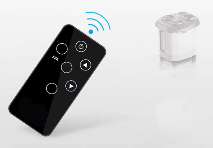 Premium Foot Spa Bath Massager with Heat, 12 Rollers, Digital Control, Pedicure Stone for Acupressure Shiatsu Massage, Foot Pain Relief, Adjustable Temperature, Home Foot Soak Therapy - StrengthXPhysiotherapy