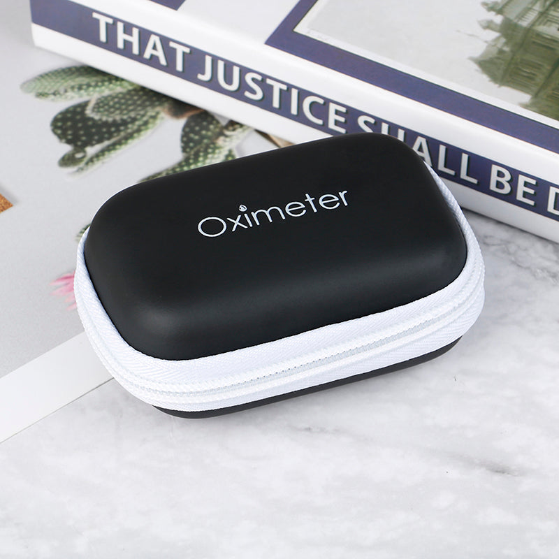 High Quality EVA Pulse Oximeter Carrying Case – Portable Water-Resistant Storage Bag for SpO2 Monitor, Earphones, Data Cable,