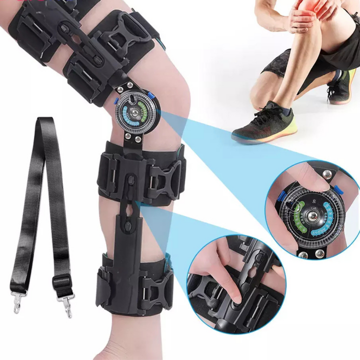 Premium Unloader Knee Brace for Arthritis Pain Relief, Osteoarthritis Support, Adjustable ROM Stabilizer, Post-Surgical Recovery, One Size Fits All, FDA Registered - StrengthXPhysiotherapy