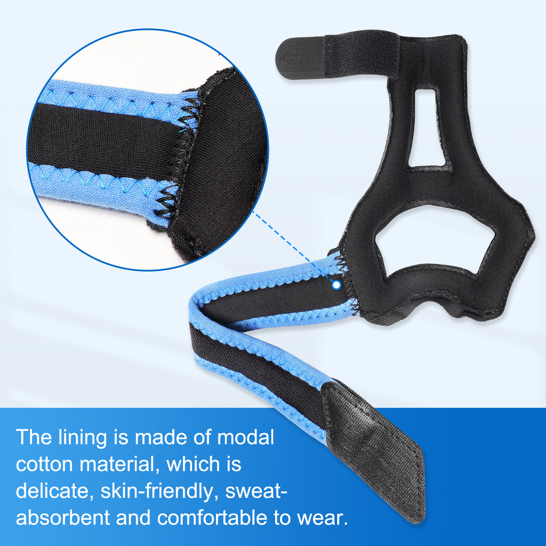 Premium Waterproof Silicone Thumb Brace for Tendonitis, Arthritis & Trigger Finger Pain Relief – Semi-Rigid Splint with