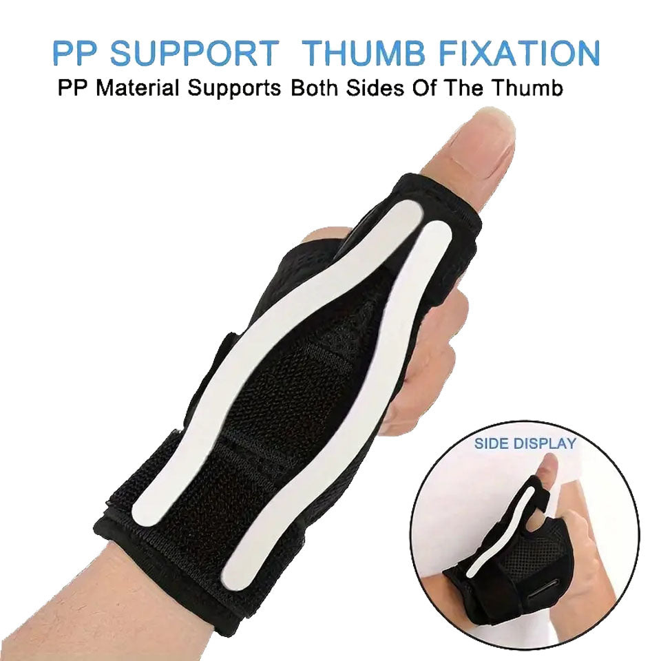 Premium Thumb Spica Splint – Adjustable Thumb Stabilizer & Wrist Support Brace for Arthritis, Carpal Tunnel, Tenosynovitis 